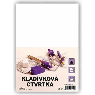 Výkres A3 250g - kladívková čtvrtka , 10listů