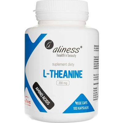 Aliness L-Theanine 200 mg 100 rastlinných kapsúl
