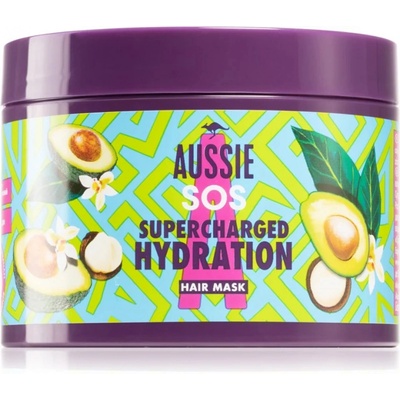Aussie SOS Supercharged Hydration Маски за коса 450ml