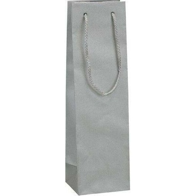 Papírová taška na víno Silver 120x100x410 mm