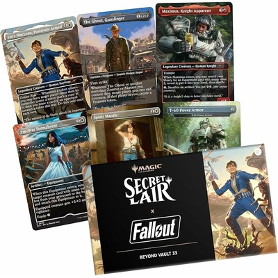 Wizards of the Coast Magic: the Gathering: Secret Lair X Fallout: Beyond Vault 33