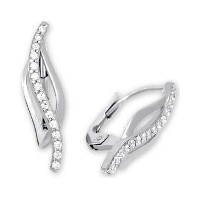 Soliter Elegantné náušnice z bieleho zlata 745 239 001 00579 0700000