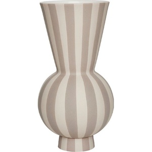 OYOY Living Design Бежова глинена ръчна изработка ваза (височина 28 cm) Toppu - OYOY Living Design (L301174)