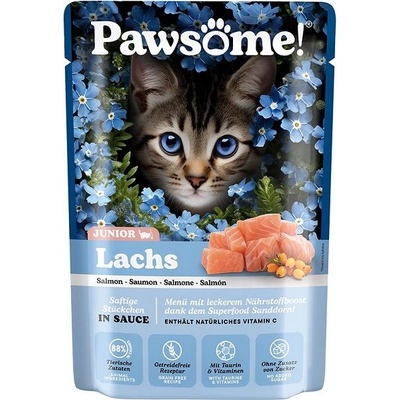 Pawsome! Junior s lososom 85 g