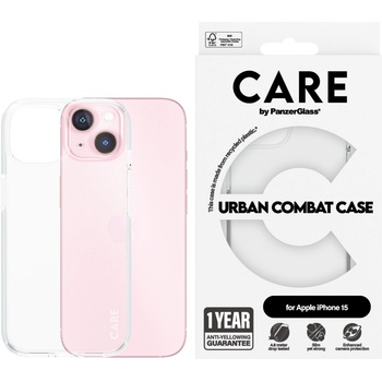 Image 1 of Panzer Гръб CARE by PanzerGlass за iPhone 15 Flagship - Прозрачен