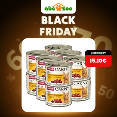 Animonda Carny Adult hovädzie,kura a kačacie srdiečka 12 x 200 g