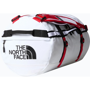 The North Face Пътна чанта The North Face Base Camp Duffel S 50 l white/black/elevation red