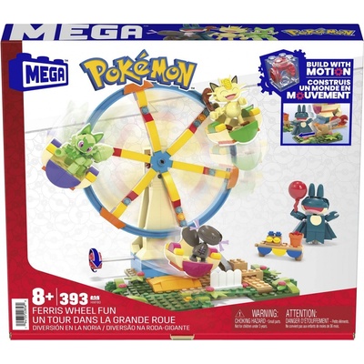 Pokémon Mega Construction Set Ferris Wheel Fun - Ruské Kolo – Zbozi.Blesk.cz