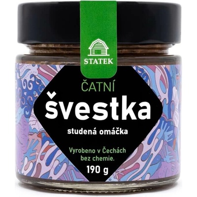 Hradecké delikatesy Čatní slivka 190 g