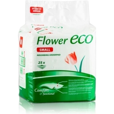 Flower Absorpčná podložka pod pacienta ECO 60 x 60 cm 25 ks