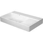 Duravit DuraSquare - Умивалник 80х47 см, ляв, DuraCeram, алпийско бяло 2348800070 (2348800070)