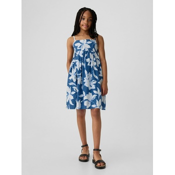 GAP Детска ленена рокля GAP GAP | Sin | Момичешки | 104/110