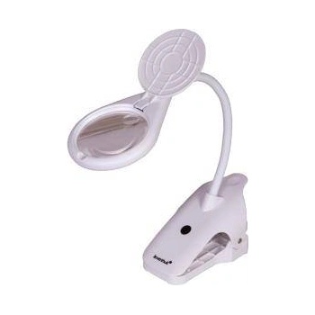 Levenhuk Лупа Levenhuk Zeno Desk D15, Увеличение 2, 5/6x. Диаметър 90/21 mm, Светодиодна лампа, levenhuk-74103