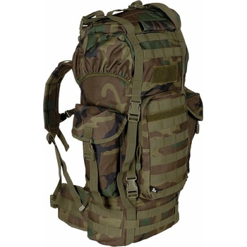 MFH bojový Molle polstrovaný + ALU výstuha flecktarn 65 l