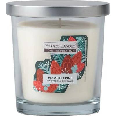 Yankee Candle Vonná svíčka ve skle Home Inspiration Frosted Pine, 200 g