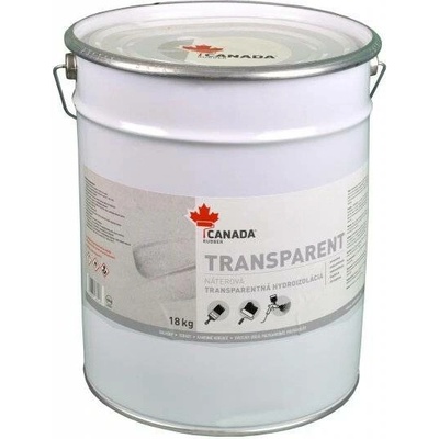 Canada Rubber TRANSPARENT - transparentní hydroizolace teras a balkonů Hmotnosť balenia: 18 kg
