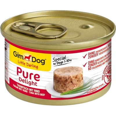 Gimborn GimDog Pure Delight тонфиш + говеждо 85 г