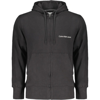 Calvin Klein Мъжки суитшърт с цип calvin klein, Цвят Черен (j30j325148_nebeh)