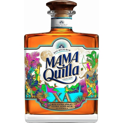Mama Quilla XA, Extra Anejo, Guatemala 40% 0,7 l (holá láhev)