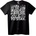 NOONEBRAND Тениска Gym мотивация - L, Black
