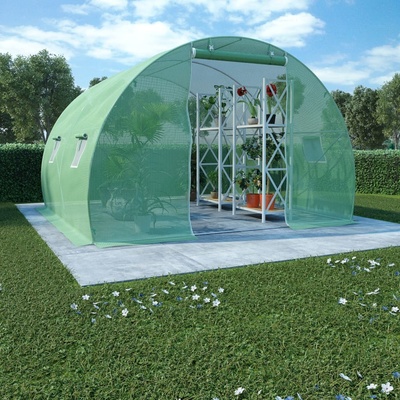 vidaXL 45534 s ocelovou konstrukcí 9 m² 300 x 300 x 200 cm