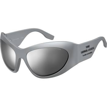 Marc Jacobs Слънчеви очила Marc Jacobs Women's Rectangular Round Sunglasses - Silver