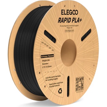 Elegoo Rapid PLA+ Black - 1, 75 mm / 1000 g (50.203.0114)