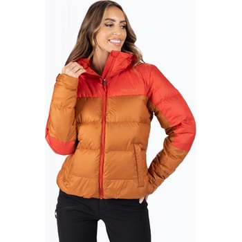 Marmot Guides Down Hoody tmavě červená