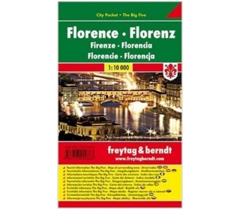 Florencie mapa-kapesní