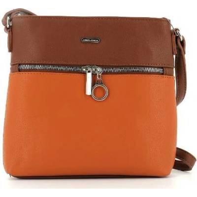 David Jones crossbody koňakovo 6600-1A cognac hnědá