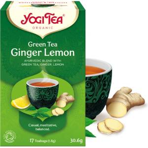 YOGI TEA | ginger lemon - 17 пакетчета чай