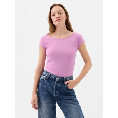 GAP Тениска с къс ръкав GAP GAP | Rozov | ЖЕНИ | XXS