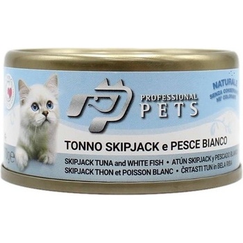 Professional Pets Naturale Cat tuňák a bílé ryba 70 g