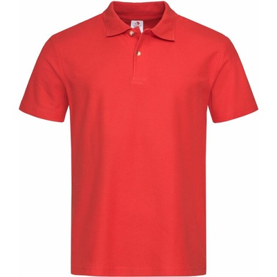 Stedman Polo Men scarlet red