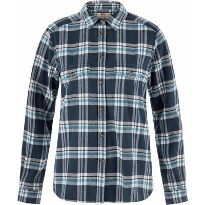 Fjällräven Övik Heavy flanelová košile W navy-eggshell