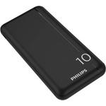 Philips Външна батерия Philips 10000mAh, 2x USB-A и USB-C, черен - DLP1810CB/00 (DLP1810CB/00)
