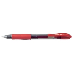 Pilot Писалка с гел Pilot Gelpen с щракване G-2 0, 7 червена (BL-G2-7-R)