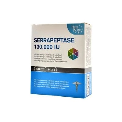 Nutristar Serrapeptase 130000 IU 60 kapsúl