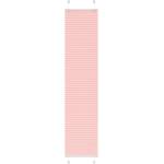 vidaXL Плисирана щора, розова, 40x200 см, ширина на плата 39, 4 см, полиестер (4015454)