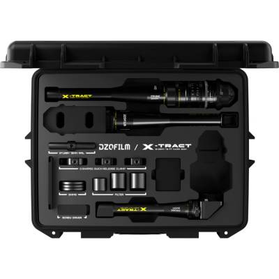 DZO Optics DZOFILM Xtract 18-28mm_0/90/360°_Jedna R-jednotka (PL_Černé_Pouzdro_3ks_Metrické)