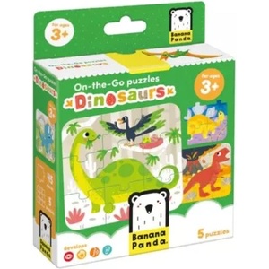 BANANA PANDA Banana panda: Пътепоказно пъзелче - динозаври (49203)