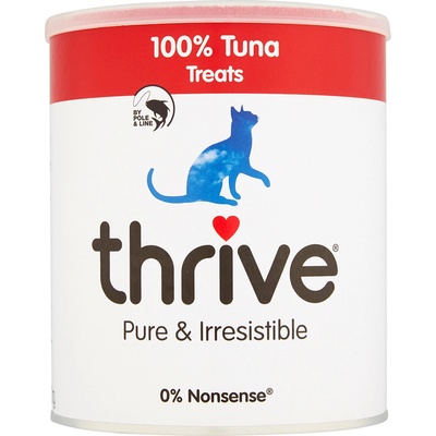 Thrive - 2 x 180 г Thrive! изсушено чрез замразяване лакомство за котки Maxi Tube Tuna