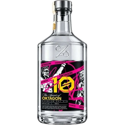 Žufánek Oktagon gin 45% 0,5 L (holá láhev)