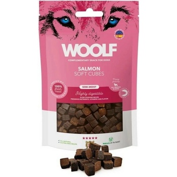 Woolf Soft Cubes Salmon 100 g