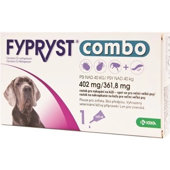 Fypryst Combo Spot-on Dog XL nad 40 kg 1 x 4,02 ml