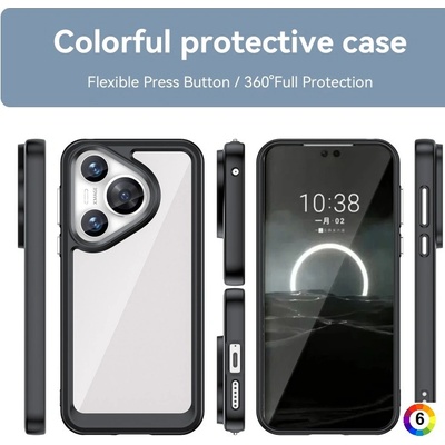 Huawei Pura 70 Colorful TPU Калъф и Протектор