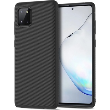Image 1 of GKK Силиконов Калъф за Samsung Note 10 Lite, Twill Case, Черен (5901012251681)