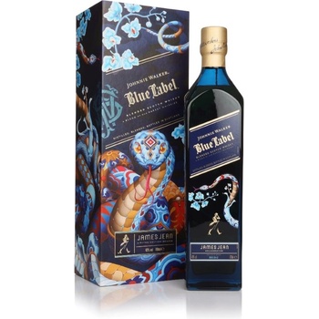 Johnnie Walker Blue Label Year of the Snake - бленд шотландско уиски 700ml 3 x 200 ml