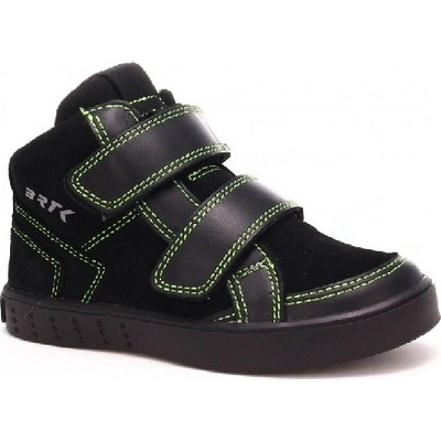 Bartek dětské chlapecké zimní boty kožené zateplené kotníkové