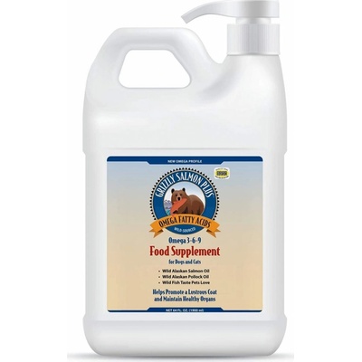 Grizzly Pet Products Salmon Oil Plus Lososový olej 2000 ml